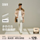 森馬（Semir）休閑褲男四季款寬松垂感直筒褲25秋季工裝運動(dòng)褲子109925127102
