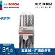 博世（BOSCH） 電錘鉆頭圓柄四坑（兩坑兩槽）1系混凝土鉆頭 （6/6/8/10/12mm）5支套裝