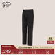 奧索卡新款戶(hù)外軟殼褲 英倫風(fēng)寬松直筒加絨保暖長(cháng)褲男 黑色-301 185