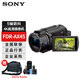 索尼（SONY） FDR-AX45A 4K數碼高清攝像機 演唱會(huì )家用教學(xué)會(huì )議直播攝影機 便攜式Vlog手持DV機 索尼AX45A官方標配（機身內存64G）