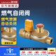 潛水艇（Submarine）燃氣自閉閥 家用廚房天然氣管道閥門(mén)漏氣超溫超壓過(guò)流時(shí)自動(dòng)關(guān)閉 四分內絲自閉閥（RB1/2F-1/2M）燃氣灶用