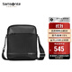 新秀麗（Samsonite）斜挎包精品男士單肩包超纖挎包時(shí)尚男包休閑實(shí)用TN5*09004黑色