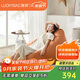 LUCKYSAC懶人沙發(fā)EPP豆袋 單人布藝客廳臥室陽(yáng)臺小沙發(fā) 舒適款柿子橙