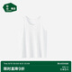 松山棉店男士背心簡(jiǎn)約純色家居外穿運動(dòng)汗衫打底睡衣涼感透氣白色175