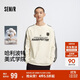 森馬（Semir）[商場(chǎng)同款]哈利波特聯(lián)名長(cháng)袖T恤男美式學(xué)院25秋純棉101525101101