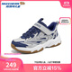 Skechers斯凱奇自營(yíng)秋冬季兒童魔術(shù)貼運動(dòng)鞋輕盈防滑耐磨休閑鞋405332L