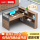 森菲亞 辦公桌辦公室屏風(fēng)財務(wù)桌職員卡位工作臺現代簡(jiǎn)約卡座桌椅組合