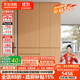 法詩(shī)韻定制全實(shí)木鞋柜家用門(mén)口收納柜一體橡木靠墻小戶(hù)型玄關(guān)門(mén)廳儲物柜 2.0*2.4（五門(mén)鞋柜） ENF母嬰級環(huán)?？咕?8MM加厚橡木