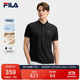 FILA 斐樂(lè )官方領(lǐng)航POLO短袖t恤2025年夏季時(shí)尚休閑涼感上衣男子針織衫