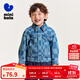 迷你巴拉【軟牛仔】男童女童外套秋寶寶親膚純棉兒童便服 藍色調00488 105