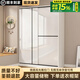 一點(diǎn)一樹(shù)衣柜家用臥室推拉門(mén)出租房用小戶(hù)型現代簡(jiǎn)約移門(mén)柜子簡(jiǎn)易組裝衣櫥 【長(cháng)80寬50高200】主柜 【送貨上門(mén)】