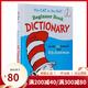 英文原版 蘇斯博士 Catin the Hat Beginner Book Dictionary 精裝圖畫書 戴帽子的貓大厚本圖畫詞典 P.D. Eastman 綠山墻