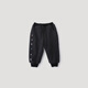 巴厘小豬兒童加絨褲子女童秋冬2025新款加厚保暖褲寶寶休閑長(cháng)褲男童運動(dòng)褲 石墨灰 100
