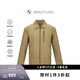 BMW STUDIO【99%羊毛】寶馬男裝春秋商務(wù)通勤百搭休閑夾克外套男 DARK KHAKI L