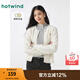 熱風(fēng)（Hotwind）冬季新款女士溫柔氣質(zhì)絨感針織開(kāi)衫韓版通勤百搭針織衫 03米色 M