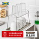 宜家（IKEA）VALVARDAD微勒沃達德餐具濾干架多尺寸不銹鋼現代簡(jiǎn)約 白色/電鍍餐具濾干架52x35cm