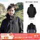 駱駝（CAMEL）三防沖鋒衣戶外登山服防風(fēng)防水防污三合一運(yùn)動(dòng)外套 AD12263514X抓絨內(nèi)膽幻影黑男女 2XL