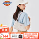 Dickies斜挎包女士托特包手提包多隔層包包新款女包單肩大容量休閑旅行包 粉色