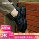 斯凱奇（Skechers）男鞋秋季厚底老爹鞋休閑熊貓鞋軟底運動鞋237067