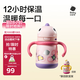 babycare兒童保溫杯嬰兒寶寶吸管水杯霸王龍不銹鋼保溫杯300ml-新舊款混發(fā)