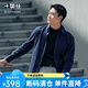 十如仕長(cháng)袖襯衫男【加厚保暖】秋冬款彈力男士法蘭絨磨毛免燙襯衣SS03 海軍藍-修身版 42