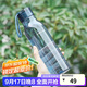 樂(lè )扣樂(lè )扣（LOCK&LOCK）夏季運動(dòng)水杯簡(jiǎn)約塑料杯戶(hù)外便攜水壺男女學(xué)生杯子藍色550ML