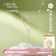 大英博物館生日項鏈女歐洲文化藝術(shù)白色山茶花吊墜文創(chuàng  )禮品禮品中秋節禮物 白色山茶花優(yōu)雅項鏈