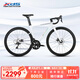 喜德盛（xds）公路自行車(chē)RC618鋁合金車(chē)架SORA/TIAGRA變速桶軸輪組 銀/白（SORA變速） 700C*480（身高165-175cm）