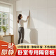 賽瓦凱隔音板消音棉自粘超強防噪房間臥室墻面吸音神器家用阻尼門(mén)貼墻貼 霜白汀蘭 【厚強效靜音/不傷墻面】 9mm厚 30*60cm/片【5片=0.9平】