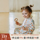 OAK FAMILY燈芯絨連衣裙女寶寶周歲長(cháng)袖公主裙洋氣 花園舞曲 100 cm