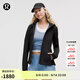 lululemon丨Cross Chill 女士運動(dòng)夾克 防風(fēng)拒水 LW4CEGS 黑色 M