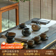 萬(wàn)仟堂（Edenus）高檔茶具套裝 家用客廳泡茶器全套中秋禮品禮物禮盒 萬(wàn)事勝意A 秋山釉 1壺1海1漏6杯6碟 15頭