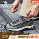 駱駝（CAMEL）戶(hù)外運動(dòng)鞋休閑鞋復古緩震厚底登山徒步男鞋子 2069綠色/網(wǎng)面款 偏大，拍小一碼 42