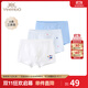 英氏（YEEHOO）兒童內褲平角打底短褲不夾屁屁 島嶼獨家(男寶3條裝) 120 cm