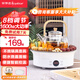 榮事達圍爐煮茶器電陶爐煮茶爐電茶爐煮茶壺電熱爐家用辦公室小型燒水壺大功率煮水帶烤網(wǎng)2025新款 恒溫節能+8檔火力+原裝烤網(wǎng)+竹把提梁壺 泡茶套裝一體不挑器具電爐灶