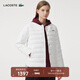 LACOSTE法國鱷魚(yú)女裝時(shí)尚雙面穿保暖鵝絨羽絨服外套|BF9337 70V/白色 38/M/165