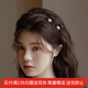 向晚發(fā)夾2件套抓夾時(shí)尚小發(fā)抓夾氣質(zhì)公主頭側邊發(fā)卡劉海夾女發(fā)飾頭飾