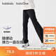 巴拉巴拉balaone女童打底褲2025秋新兒童長(cháng)褲高彈微喇叭褲子208325123001
