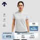 DESCENTE迪桑特WOMEN’S TRAINING系列女士短袖POLO衫 LG-淺灰色 M (165/84A)