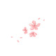 浮生 櫻花汽車(chē)貼紙個(gè)性創(chuàng  )意車(chē)門(mén)車(chē)貼劃痕遮擋車(chē)身燈眉裝飾貼拉花 櫻花貼紙 款式一