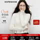 紅袖軟糯百搭長袖T恤2025冬季新款女裝【無齡系列】半高領(lǐng)氣質(zhì)上衣 米白004 M