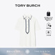 Tory Burch  湯麗柏琦 運動(dòng)系列 高爾夫短袖POLO衫TB 116185 雪白色 047 M 推薦110-120斤