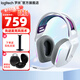 羅技（G）G733無(wú)線(xiàn)游戲耳機RGB炫彩7.1環(huán)繞聲頭戴式電競降噪BLUE麥克風(fēng)FPS吃雞耳麥輕量化 G733白色