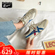 Onitsuka Tiger鬼塚虎低幫系帶休閑鞋男鞋女鞋運動(dòng)鞋跑步鞋情侶鞋 1183B391-100 38 /5.5