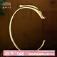 中國國家博物館玉龍首飾項鏈吊墜博物館文創(chuàng  )首飾創(chuàng  )意精致送朋友情侶情人節節禮物 國博玉龍手鐲（鈦鋼金色）