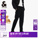 杰克·瓊斯（JACK&JONES）男裝秋季商務(wù)通勤時(shí)尚舒適個(gè)性潮百搭抗皺休閑褲錐形褲子品牌男褲 E40黑色 第二批 33 180