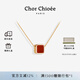 CHOR CHIOEE杜蔻方糖項鏈女高級感輕奢項鏈生日禮物送女友老婆 【方糖項鏈】-浪漫紅玉髓