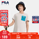 FILA斐樂(lè )童裝兒童短袖T恤2025年夏季男女中大童套頭休閑上衣