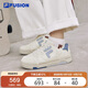 FILA FUSION斐樂(lè )潮牌BANK DX女鞋2025年場(chǎng)下滑板鞋時(shí)尚厚底鞋