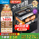 美的（Midea）暖陽(yáng)消毒柜嵌入式家用 廚房餐具碗柜碗筷茶杯茶具 紫外線(xiàn) 110L三層大容量【國家補貼】110HQ2pro